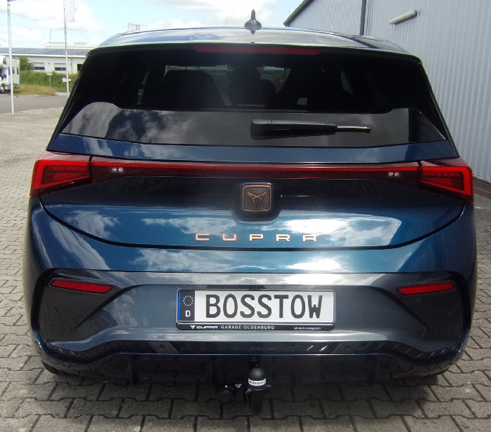 Anhängerkupplung für Cupra-Born nur für Heckträgerbetrieb, Montage nur bei uns im Haus, Baureihe 2023- V-abnehmbar